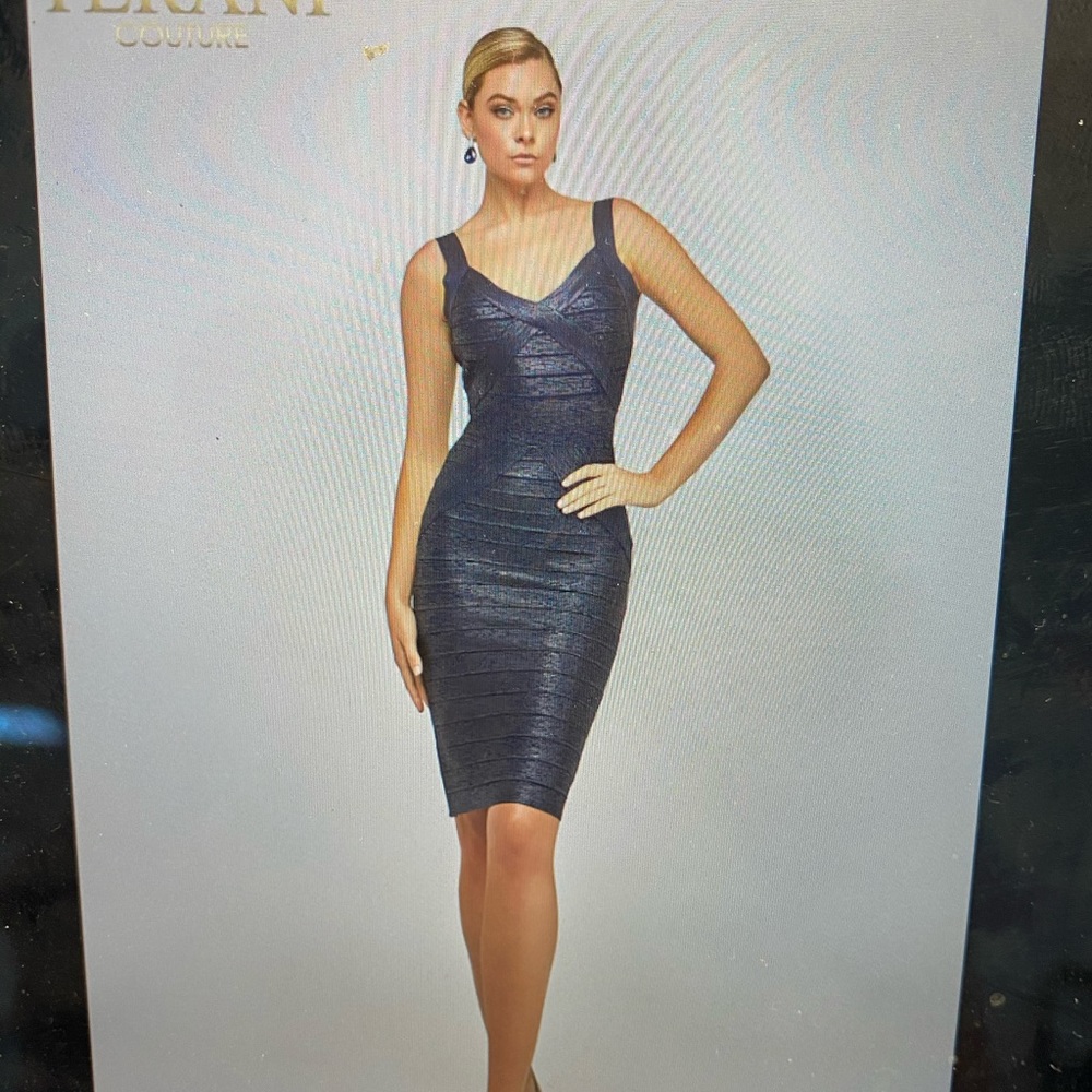 NWT Terani Couture Bandage Midi dress